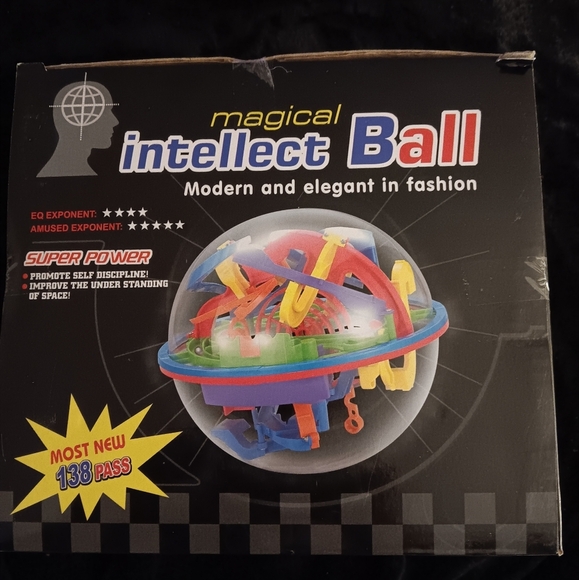 New 3 Otters Magical Intellect Superpower Toy Puzzle Ball For Kids 3+ - Picture 2 of 5